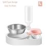 PETCARE Pets Water and Food Bowls with Automatic Water Dispenser for Small or Medium Size Dogs Cats
