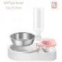 PETCARE Pets Water and Food Bowls with Automatic Water Dispenser for Small or Medium Size Dogs Cats PETCARE Pets Water and Food Bowls with Automatic Water Dispenser for Small or Medium Size Dogs Cats