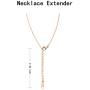 JENIGH JEWEL Necklace 18K Gold Plated Stainless Steel Pendant Necklace Gift Jewelry for Women