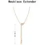 JENIGH JEWEL Necklace 18K Gold Plated Stainless Steel Pendant Necklace Gift Jewelry for Women