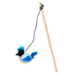 SPOT Ethical Pet Songbird Teaser Wand Interactive Cat Toys, Assorted Designs,52132