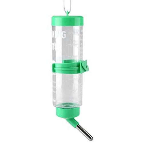 250ml Hamster Water Bottle, No Drip Hanging Drinking Dispenser Automatic Drinking Fountain for Small Animals Mice Gerbil Rat Chinchillas Guinea Pig Squirrel