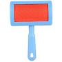 Hengzhi Pet Dog Supplies, Brush Pet Steel Comb Exfoliating Scrub, Grooming Combs for Dog/Cat, Blue