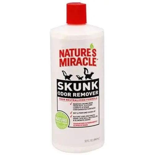 NatureS Miracle Skunk Odor Remover 32 Oz NatureS Miracle Skunk Odor Remover 32 Oz