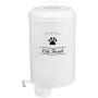 Geyecete Dog Food Container - Pets Good Dog Food Storage Canister, 4lbs Capacity - Scoop Included