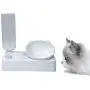 Luck Dawn Dog Cat Automatic Water Bowl with Raised Stand, 0-15 Degree Adjustable Tilted Design Neck Guard Stand Raised Elevated Pet Food Water Feeder Bowl Set for Cats or Small Dogs Luck Dawn Dog Cat Automatic Water Bowl with Raised Stand, 0-15 Degree Adjustable Tilted Design Neck Guard Stand Raised Elevated Pet Food Water Feeder Bowl Set for Cats or Small Dogs