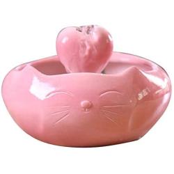 N / A Automatic Ceramic Pet Water Fountain Feeder Pets Kitten Dogs Water Dispenser Electric Water Basin Drinker Pet Feeding Supplies