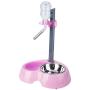 Super Design Multifunctional Automatic Feeders Dispenser - Portion Control Water Dispenser Bowl for Dogs & Cats, Mess Free, No More Dripping Beard