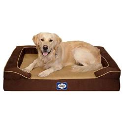 Sealy Lux Quad Layer Orthopedic Dog Bed with Cooling Gel