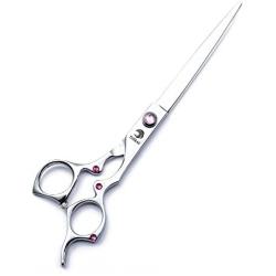 Pet Dog Cat Grooming Straight Scissors Shears for Dog Groomer,7.5 Inch (A-7.5 inch)