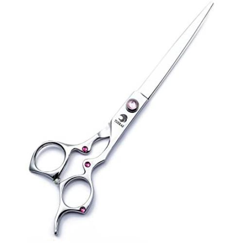 Pet Dog Cat Grooming Straight Scissors Shears for Dog Groomer,7.5 Inch (A-7.5 inch)