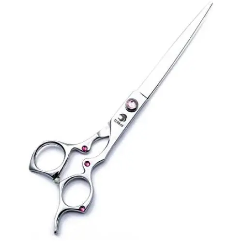 Pet Dog Cat Grooming Straight Scissors Shears for Dog Groomer,7.5 Inch (A-7.5 inch)