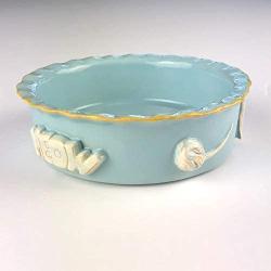 Carmel Ceramica Cat Food and Water Bowl