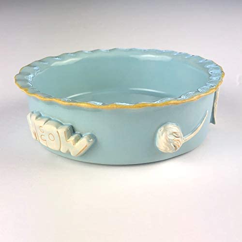 Carmel Ceramica Cat Food and Water Bowl