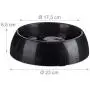 Relaxdays Foraging Feeding Bowl for Slow Eating, Cats & Dogs, Bloat Stop Dish, Dishwasher-Safe, Black Relaxdays Foraging Feeding Bowl for Slow Eating, Cats & Dogs, Bloat Stop Dish, Dishwasher-Safe, Black