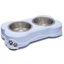 Loving Pets Dolce Diner Dog Bowl, Medium, 1 Quart, Murano ( 2 Bowl Set )