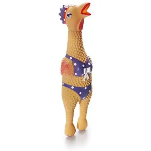 Charming Pet Squawkers - Latex Rubber Squawking Chicken Dog Toy Charming Pet Squawkers - Latex Rubber Squawking Chicken Dog Toy