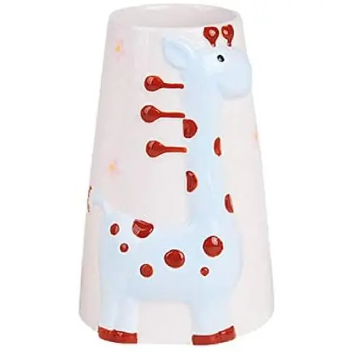 redcolourful Quality Pet Supplies, Giraffe Pattern Water Bottle Holder Hamster Pet Vertical Ceramic Kettle Bracket 13cm Ideal Pet Product redcolourful Quality Pet Supplies, Giraffe Pattern Water Bottle Holder Hamster Pet Vertical Ceramic Kettle Bracket 13cm Ideal Pet Product