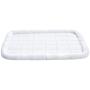 Amazon Basics Faux-Sherpa Padded Bolster Pet Bed