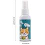 avbxcuecc 50ml Cat Catnip Spray Pet Training Toy Natural Healthy Catmint Funny Scratch Toy Supplies avbxcuecc 50ml Cat Catnip Spray Pet Training Toy Natural Healthy Catmint Funny Scratch Toy Supplies