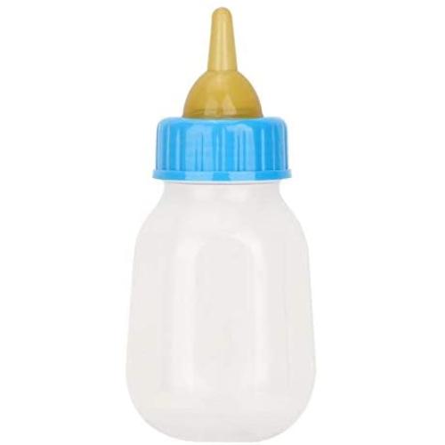 4 oz Pet Feeding Bottle, Silicone Leak Proof Transparent Feeding Bottle for Newborn Puppies Kittens Hamster