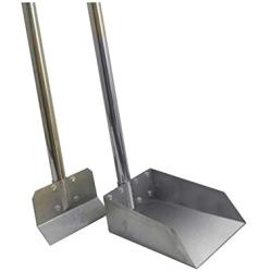 Pooper Scooper with Aluminum Handle for Pets Rake or Spade Strong Lightweight