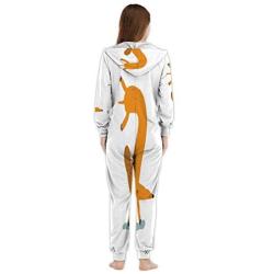 Banners with Lemon,Womens Onesie Pajamas Sportswear Grapefruit M