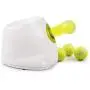 JKQ Mini Size Pet Automatic Ball Launcher Dog Interactive Fetch Toy Dog Tennis Ball Throwing Machine Automatic Pet Tennis Ball Thrower 3pcs Balls (5cm)
