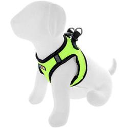 Pawtitas Pet Reflective Mesh Dog Harness, Step in or Vest Harness Dog Training Walking of Your Puppy/Dog - No More Pulling, Tugging, Choking