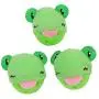 ocijf179 Cat Toy 3Pcs Frog Pig Shape Plush Bell Hollow Out Round Ball Cat Kitten Interactive Toy - Pink Pig ocijf179 Cat Toy 3Pcs Frog Pig Shape Plush Bell Hollow Out Round Ball Cat Kitten Interactive Toy - Pink Pig