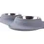 Hubulk Pet Dog Bowls 2 Stainless Steel Dog Bowl with No Spill Non-Skid Silicone Mat + Pet Food Scoop Water and Food Feeder Bowls for Feeding Small Medium Large Dogs Cats Puppies Hubulk Pet Dog Bowls 2 Stainless Steel Dog Bowl with No Spill Non-Skid Silicone Mat + Pet Food Scoop Water and Food Feeder Bowls for Feeding Small Medium Large Dogs Cats Puppies