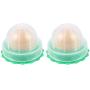 ISMARTEN 4PCS Cat Snacks Candy - Natural Licking Edible Catnip Balls Cat Wall Stick on Cat Licker Toy Treats - Vitamin Catnip Pudding Healthy Pet Lollipop Help Digestion