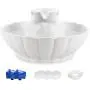 iPettie Tritone Ceramic Pet Drinking Fountain丨Ultra Quiet, Way Better Than Plastic丨Water Fountains for Cats and Dogs Pet Water Dispenser with Replacement Filters and Foam iPettie Tritone Ceramic Pet Drinking Fountain丨Ultra Quiet, Way Better Than Plastic丨Water Fountains for Cats and Dogs Pet Water Dispenser with Replacement Filters and Foam