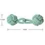 Pet Miansheng Toy Dogs molar Dog bites rope color Resistance to bite Dumbbell Cotton rope ball Dog toys