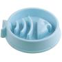 GaoCold Fish Shape Slow Feeder Dog Bowl,Funny Feeder No Chocking Slow Feeder Bloat Stop Dog Food Water Bowl