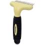 Fur-Tastic Double Row Undercoat Rake For Dogs, Long-Haired Dog Rake, Undercoat Rake For Dogs & Cats With Heavy Coat, Pet Brush To Reduce Shedding, Professional Quality Pet Grooming Brush