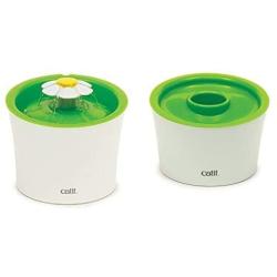 Catit Flower Fountain and Catit Multi Feeder Bundle