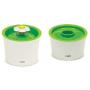 Catit Flower Fountain and Catit Multi Feeder Bundle
