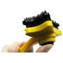 Pet Grooming Glove with Brush Gentle and Efficient Pet Hair Removal Comb Pet Bath Gloves Fur Removal and Knotting Tools,Pet massage gloves Suitable for Cats and Dogs and Other Animals (2 Pieces)