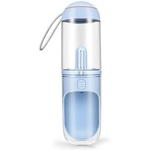 Zomma Dog Water Bottle with Filter, Leakproof Dog Water Dispenser with Drinking Bowl, Food Grade Material, Lightweight Portable Pet Water Bottle for Walking, Hiking, Travel, Easy to Carry, BPA Free Zomma Dog Water Bottle with Filter, Leakproof Dog Water Dispenser with Drinking Bowl, Food Grade Material, Lightweight Portable Pet Water Bottle for Walking, Hiking, Travel, Easy to Carry, BPA Free
