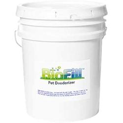 BioFill Artificial Grass Turf Granular Infill Deodorizer and Eliminator - All Natural, Long Lasting Pet Dog Urine Odor Deodorizer to Filter and Neutralize Odor in Turf Surfaces - 40 lb Pail