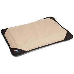 Caldera International Medium Pet Bed with Pet Therapy Gel (Gray) (PB200-G)