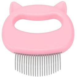 Zerone Pet Cat Dog Massage Shell Comb Grooming Hair Removal Shedding Cleaning Brush