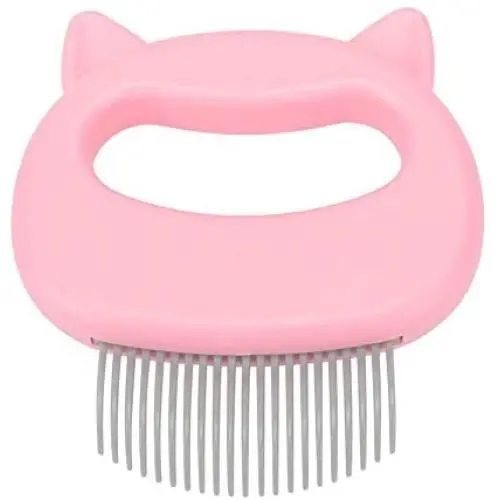Pet Cat Dog Shell Comb,Grooming Hair Removal Shedding Cleaning Brush for Small Medium Dog Cat