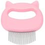Zerone Pet Cat Dog Massage Shell Comb Grooming Hair Removal Shedding Cleaning Brush