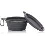 nobrand 2 Pack Collapsible Dog Bowl & Pet Bowl Collapsible Travel Silicone for Outdoor Travel Hiking Camping (350ml)