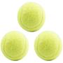 July miracle Tennis Balls 3 Pcs Training Sport Play Cricket Dog Toy for Lessons, Practice, Playing & Throwing Machines with Pets