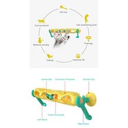 LI-GELISI Pet cat Toy Track Ball cat Toy Special Plate Training Function Improve Intelligence