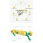 LI-GELISI Pet cat Toy Track Ball cat Toy Special Plate Training Function Improve Intelligence LI-GELISI Pet cat Toy Track Ball cat Toy Special Plate Training Function Improve Intelligence