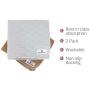 Pet Parents Pawtect Pads Bundle Large Natural Classic & Natural Round Washable Dog Pee Pads 4 Total Premium Pee Pads for Dogs, Waterproof Whelping Pads, Reusable Dog Training Pads, Travel Pet Pee Pads